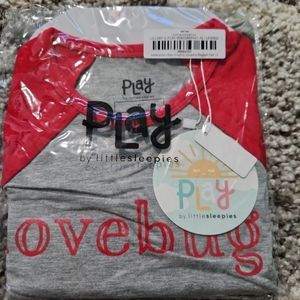 Little Sleepies Lovebug Raglan